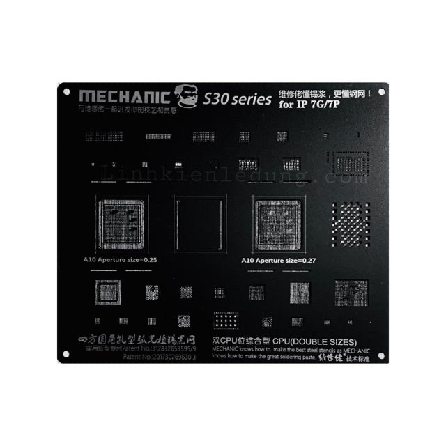 Vỉ làm chân A& iC Mechanic S30 từ 6G đến XSM