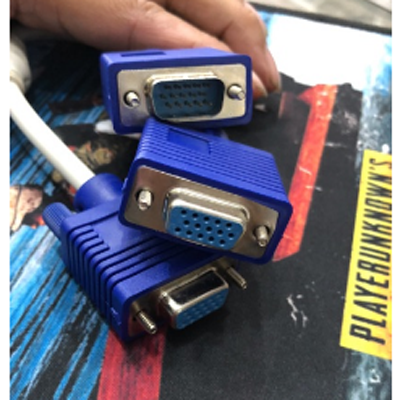 Cáp Vga 1 ra 2 ( 1đầu đực-2 đầu cái)