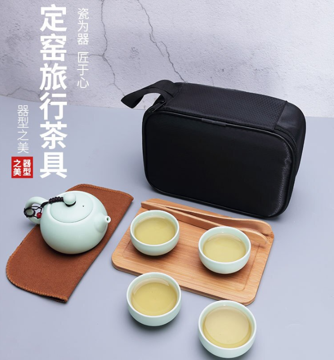 BỘ ẤM PHA TRÀ VÀ 04 TÁCH UỐNG TRÀ GỐM SỨ KÈM HỘP CHỐNG SỐC_Bộ ấm tách uống trà, Bộ ấm trà, Ấm pha trà, Bộ pha trà, Bộ ấm chén, Bộ ly tách