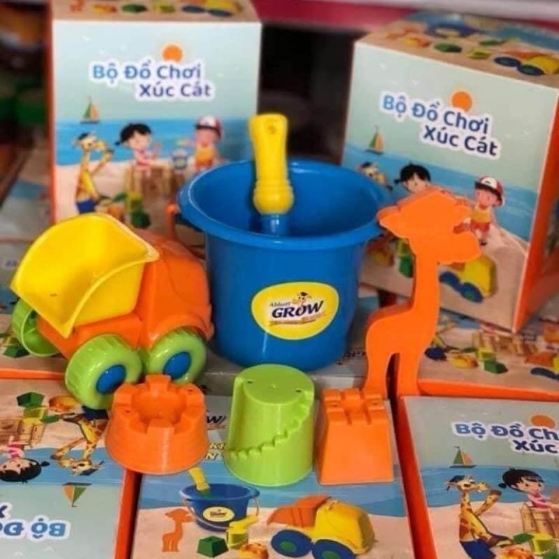 Bộ đồ chơi xúc cát Grow