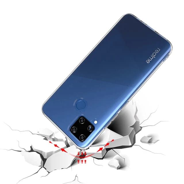 Ốp dẻo trong suốt Realme C15 (Hàng loại A)