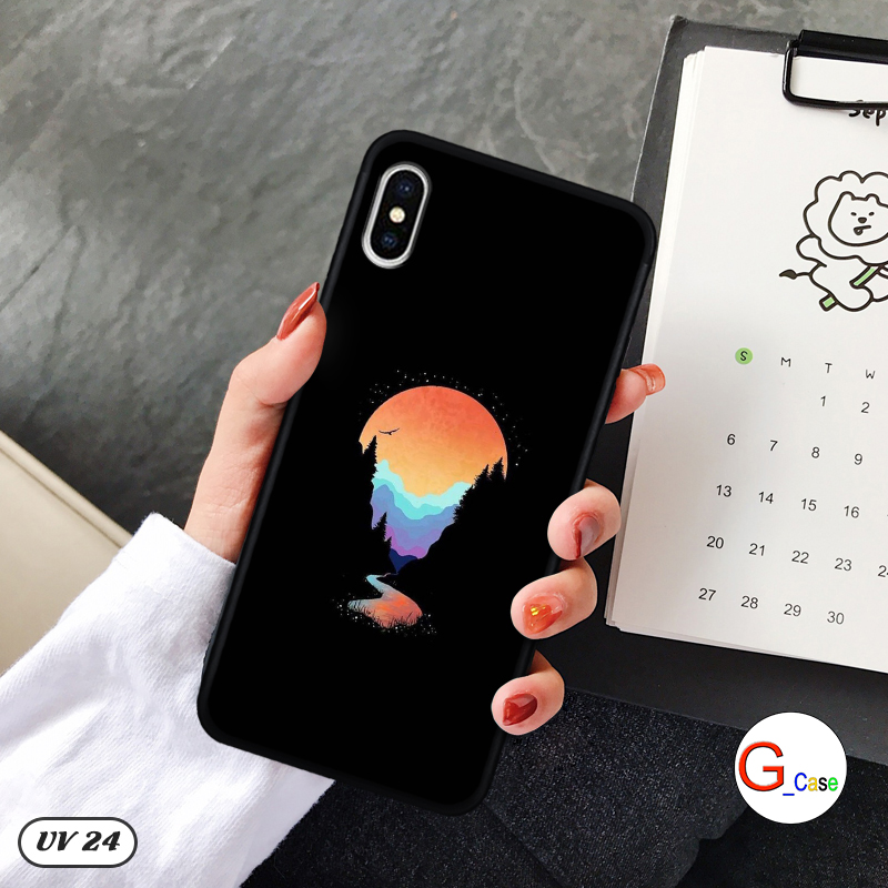 Ốp Iphone Xs Max lưng nhám -ngộ nghĩnh