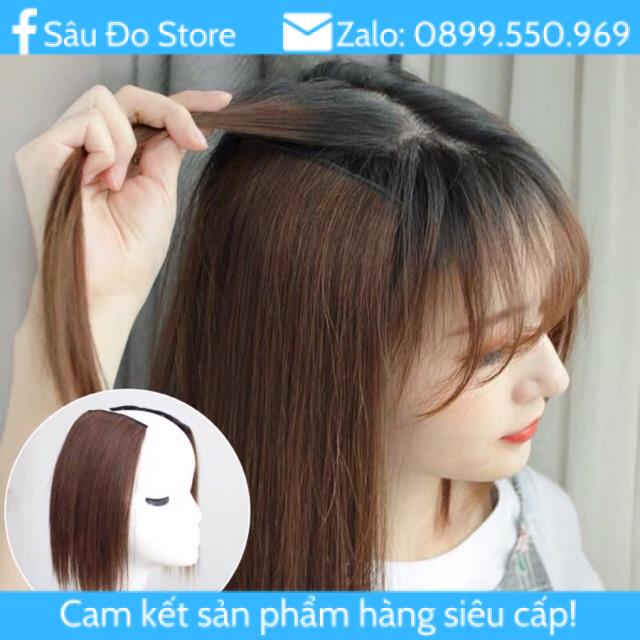 💜Bán Chạy💜 Set 2 Tóc Giả Kẹp Phồng Chân Tóc Siêu Tự Nhiên 💜