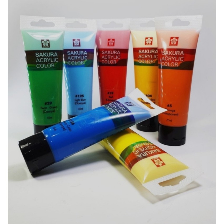 Màu Acrylic Sakura Tuýp 75Ml - Xac75 (Bảng Màu 2)