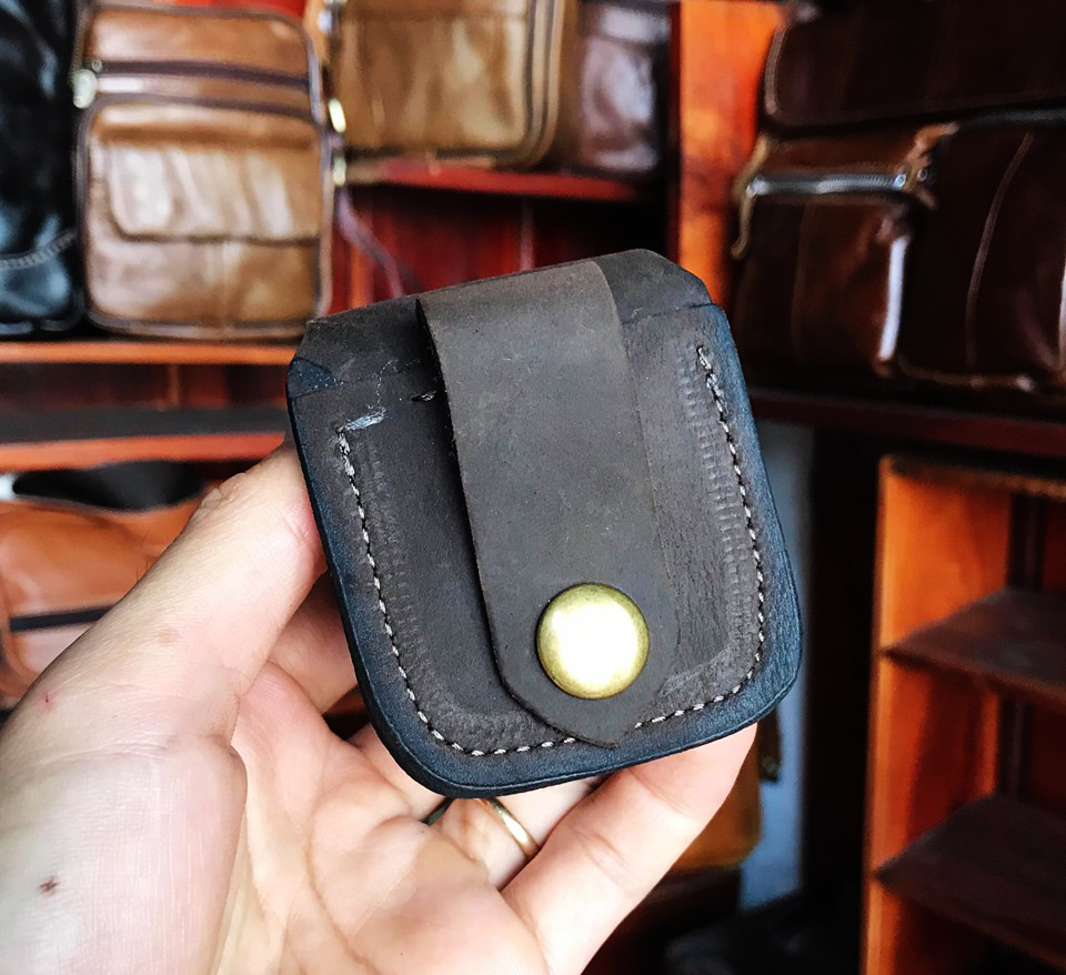 [HCM]BAO DA ZIPPO DA THẬT