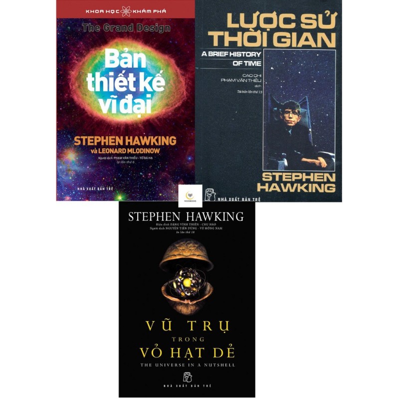 Combo Sách Của Tác Giả Stephan Hawking