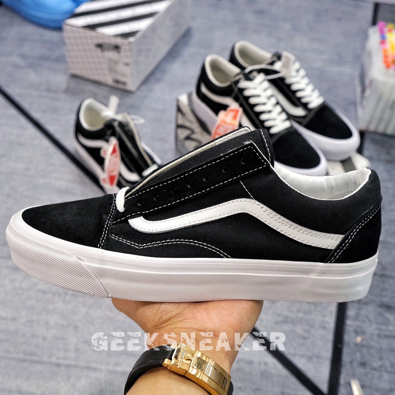 [GeekSneaker] Giày sneaker Vans Vault Old Skool 2020
