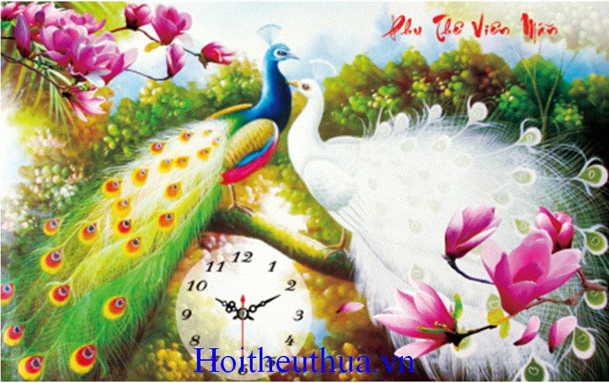 Tranh đính đá phu thuê viên mãn_yn5432_76*50cm