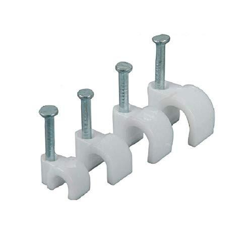 50 Đinh móc dây điện size nhỏ mini cỡ dây đơn chuột máy tính cỡ dây 4mm