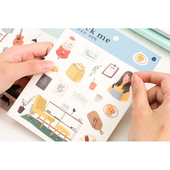 Sticker Stick me Cuộc sống