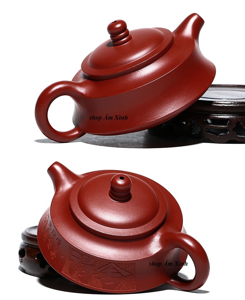 Ấm Tử Sa Nghi Hưng Trâu Bàn 120 ml