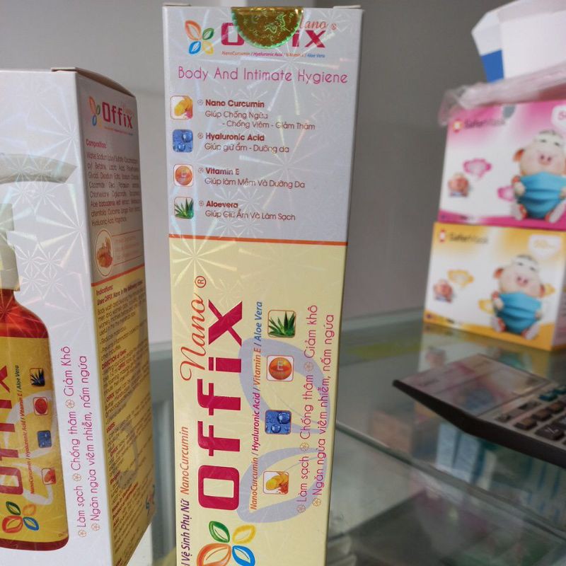 gel vệ sinh phu khoa nanocurcumin - OFFIX