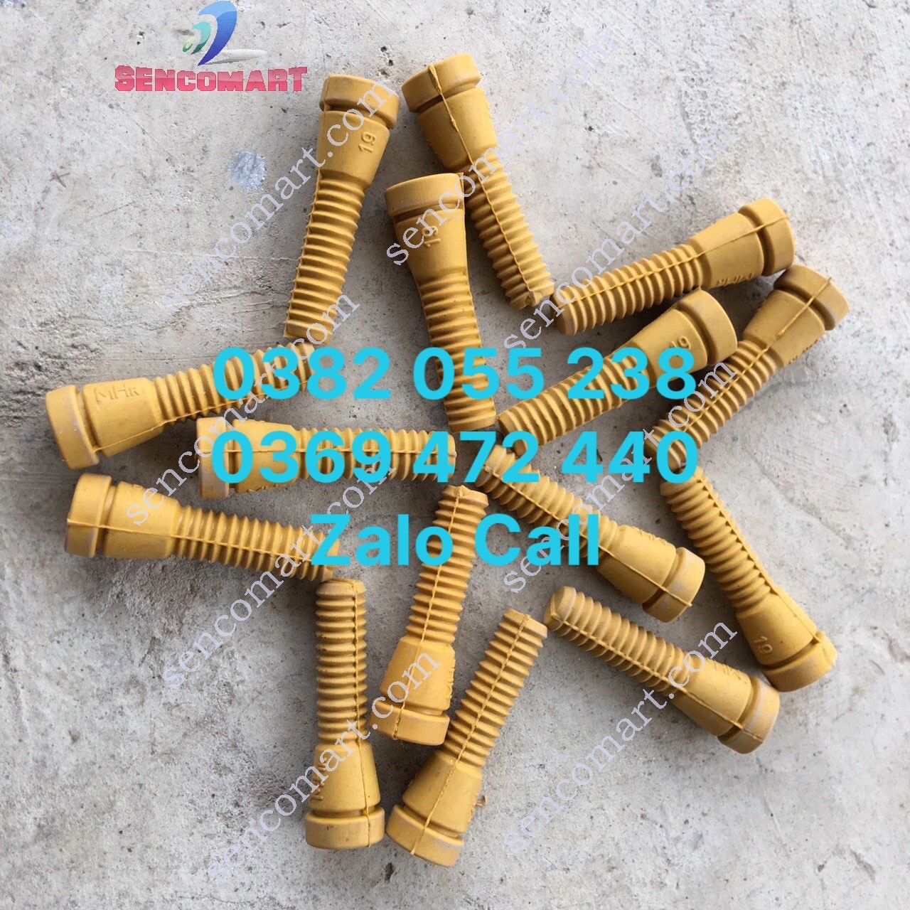 COMBO 30 núm cao su non vặt lông gà, lông vịt tại Sencomart