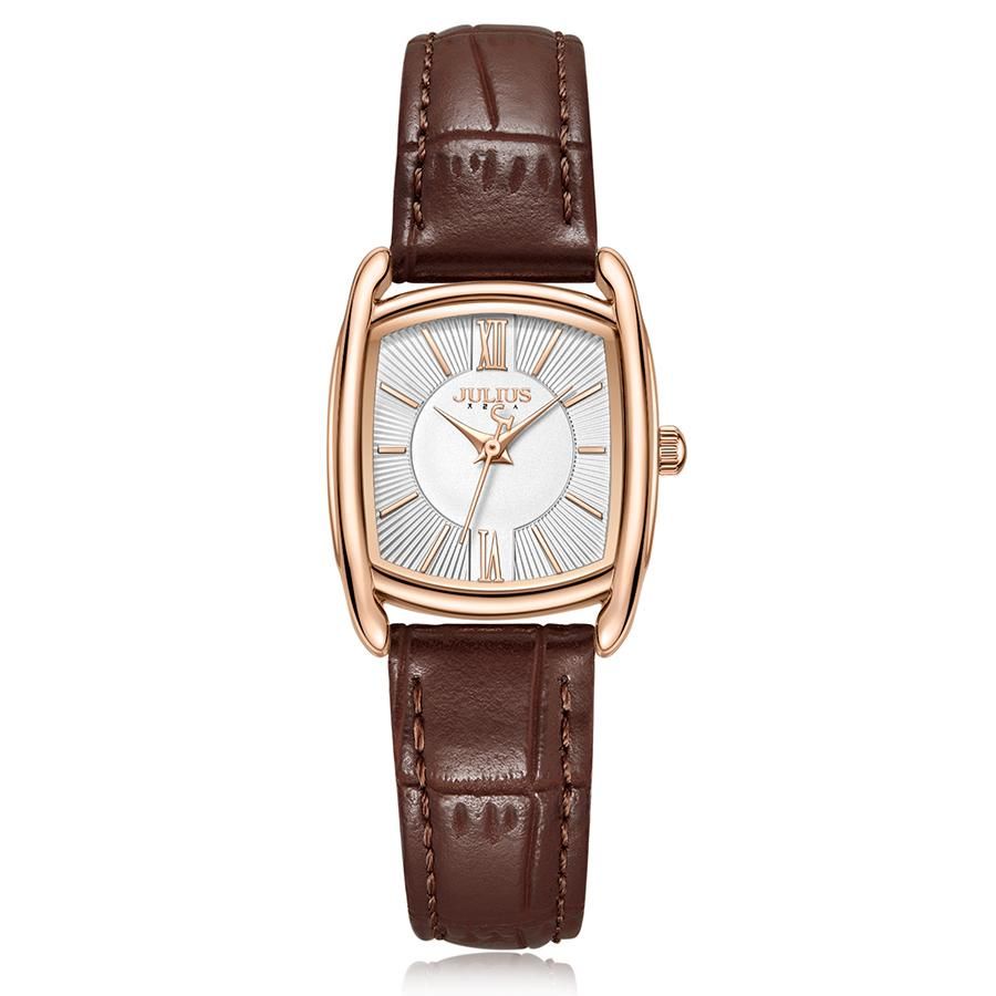 Đồng hồ Julius nữ JA-1364 dây da | Julius Official