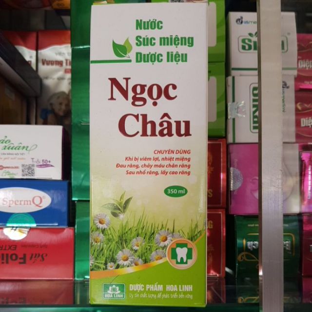 Nước súc miệng ngọc châu