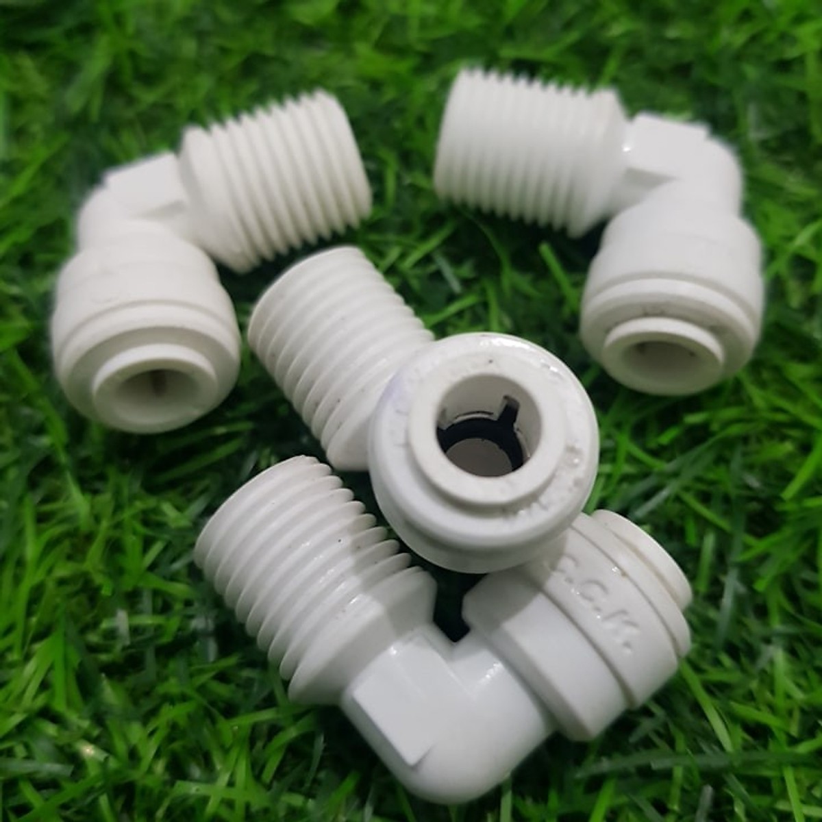 Bộ 4 cút góc nối nhanh zen ngoài 13 ra dây phi 6
