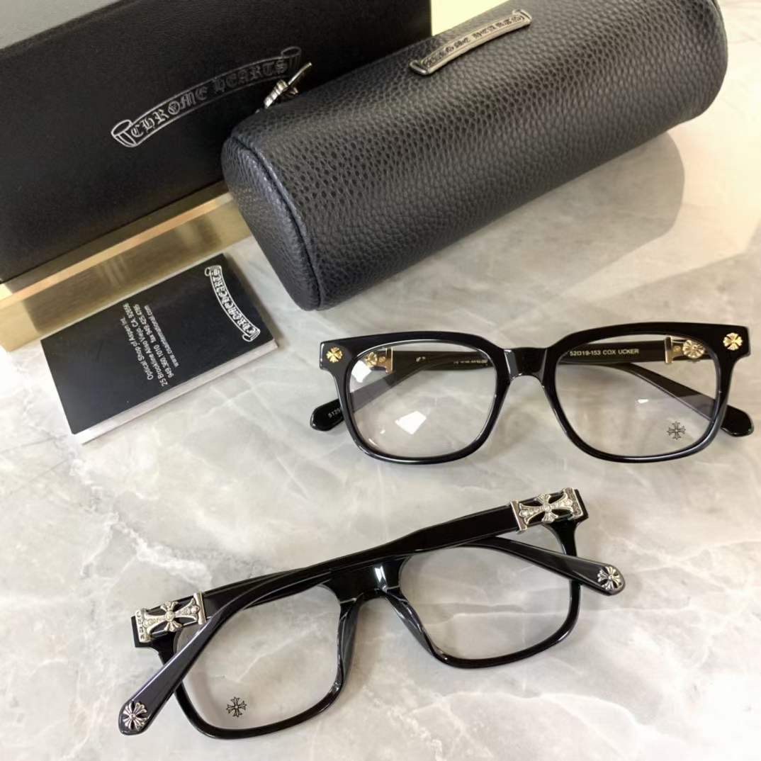 Kính mắt Chrome hearts cox ucker diamond SILVER925