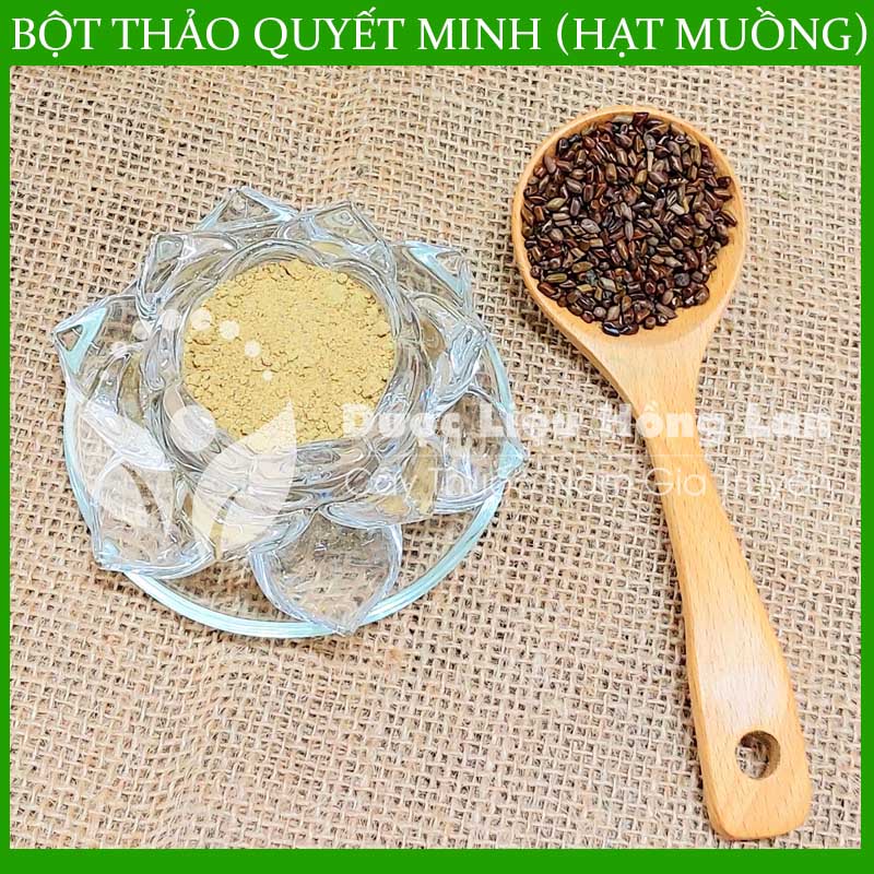 ✅ 500G Bột Thảo Quyết Minh (Hạt Muồng) siêu mịn pha uống (không pha chộn tạp chất, đã sao thơm, không chất bảo quản)