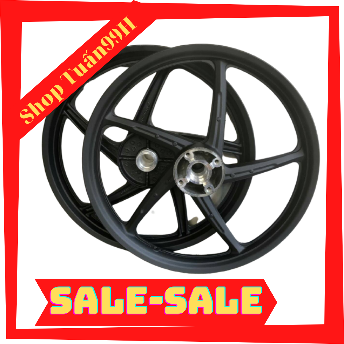 Mâm 5 cây dành cho Wave Blade, RSX, Future 125 đĩa thẳng
