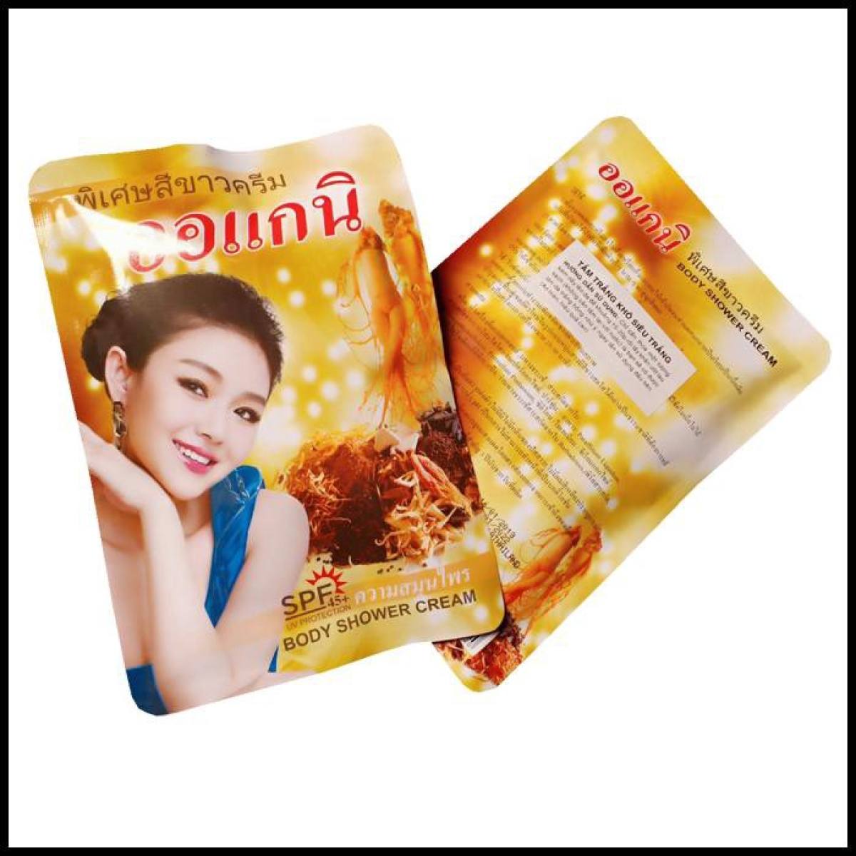 Tắm Trắng Khô Siêu Trắng Thái Lan - Nhân Sâm