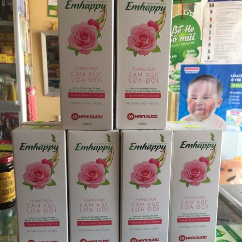 Dung dịch vệ sinh phụ nữ Emhappy - 120ml