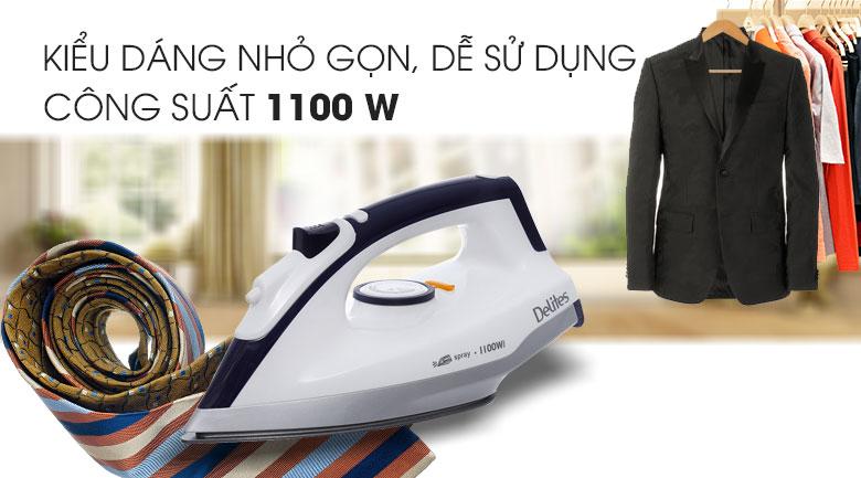 Bàn ủi khô Delites BUK01 Màu tím