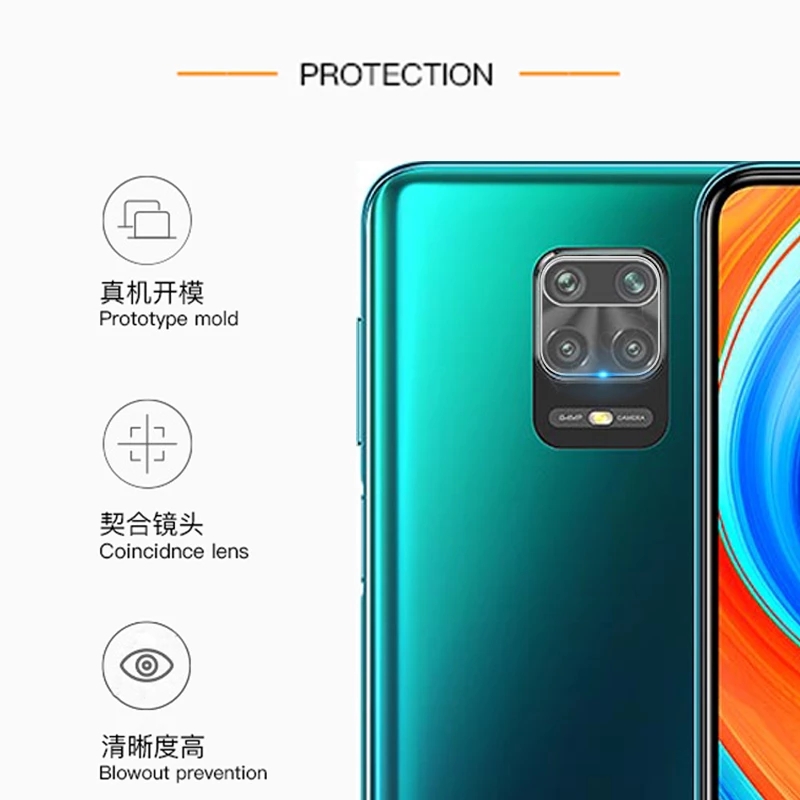 Kính cường lực bảo vệ Camera Xiaomi Redmi Note 9s note9s , Redmi Note 9 Pro , Redmi Note 9 Pro max độ cứng 9H và độ kết dính cao