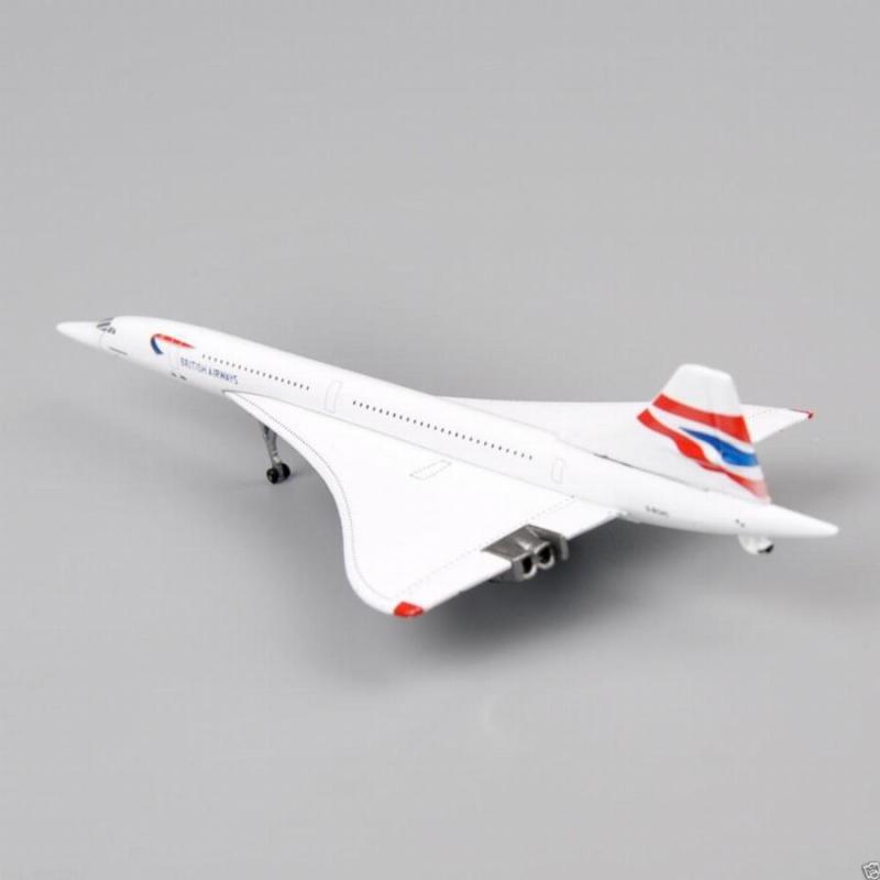 Mô hình máy bay Concorde British Airways tỉ lệ 1:400