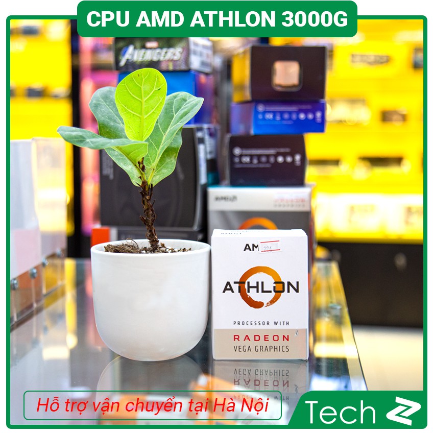 Bộ vi xử lý AMD Athlon 3000G New Box Bảo Hành 3 Năm