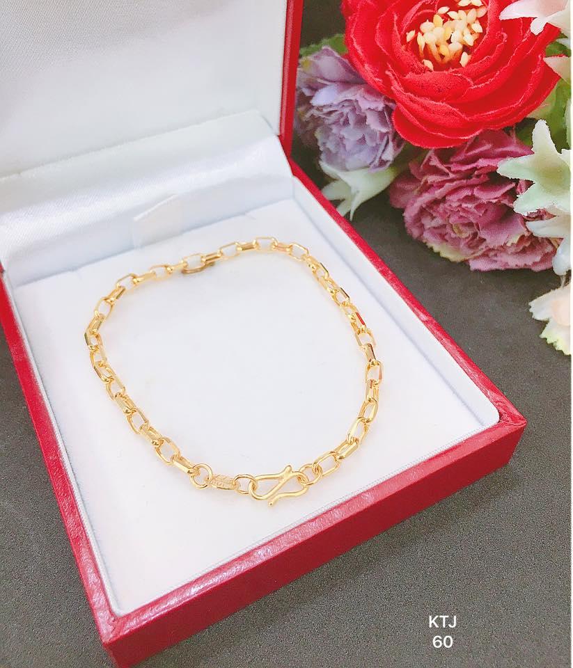 Lắc tay cho nam và nữ vàng 10k LTV27