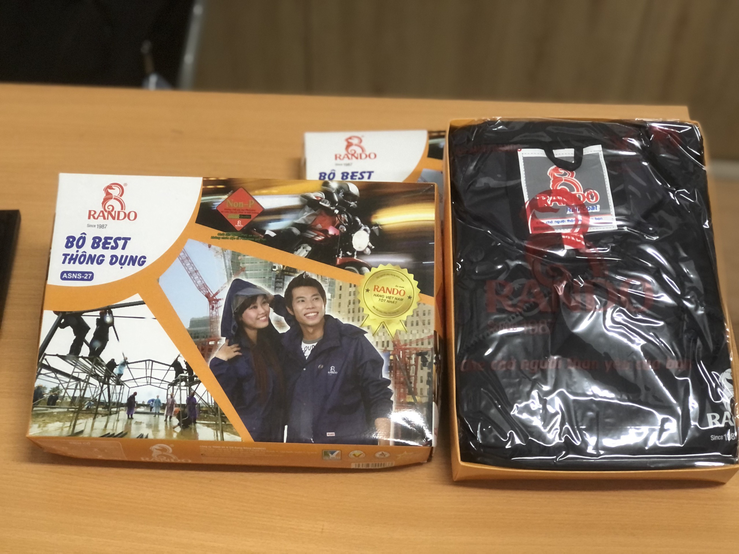 Áo mưa bộ Rando Best