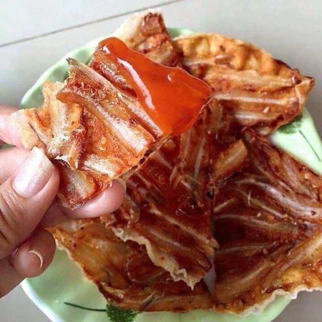 500gram bánh tráng cá cơm Cà Mau
