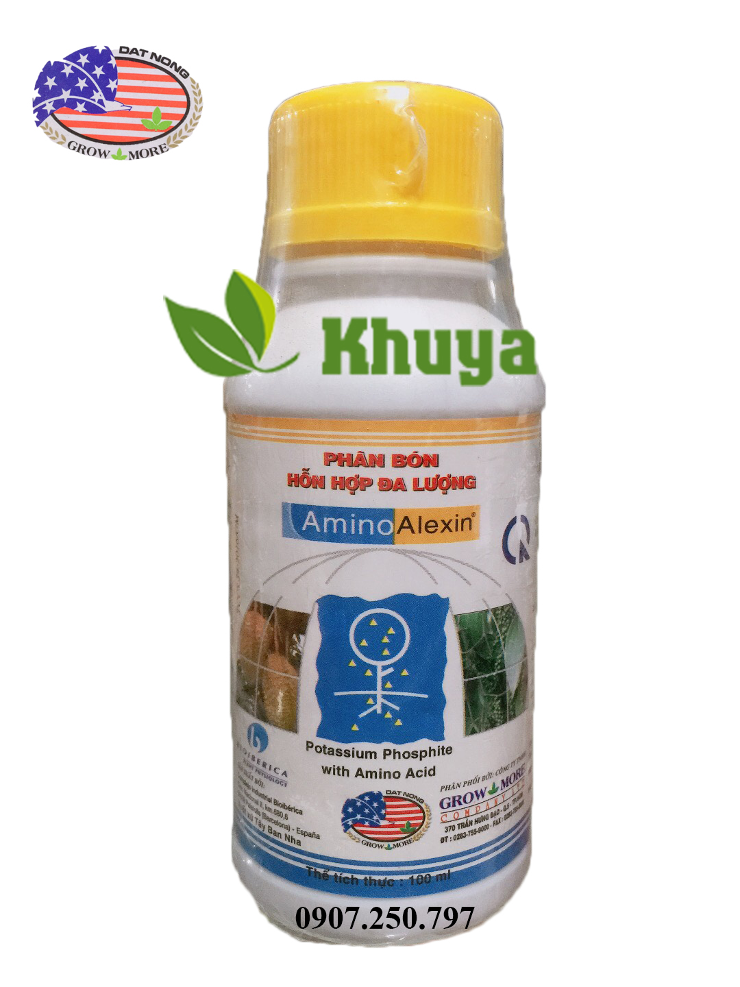 Phân bón hỗn hợp đa lượng Growmore Amino Alexin 100ml