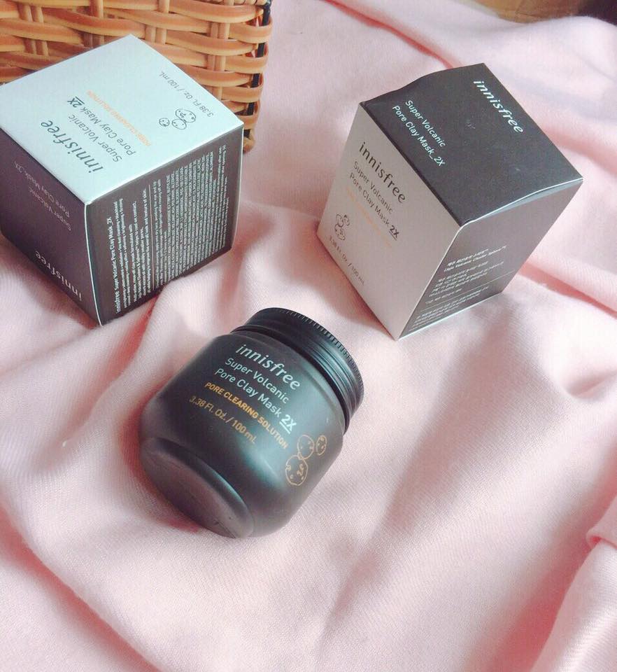 Mặt Nạ Đất Sét Innisfree Super Volcanic Pore Clay Mask 2X