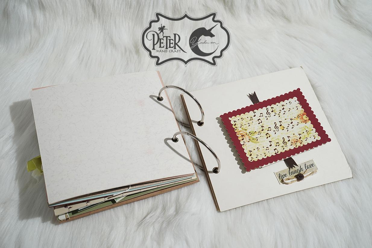 Photo Album Scrapbook DIY Handmade – 01