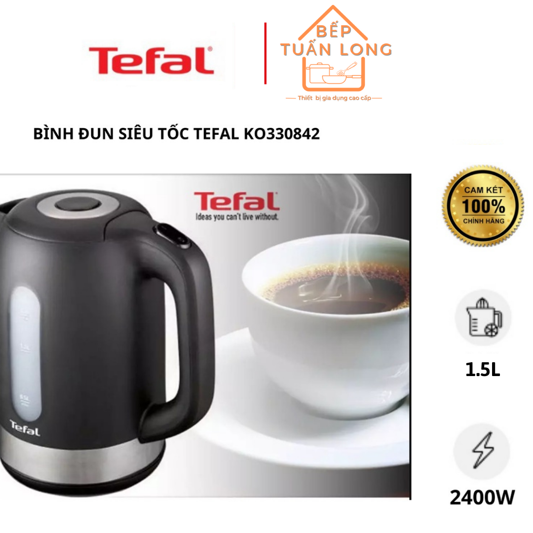 [FREESHIP+ MÃ50K] Bình đun siêu tốc Tefal KO330842