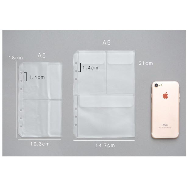 TÚI ĐỰNG CHO PLANNER A5/A6