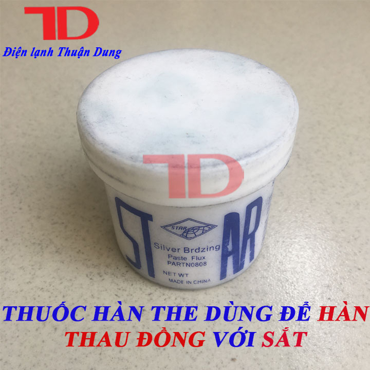 Bột hàn the dùng để hàn thau (đồng) với sắt - Điện Lạnh Thuận Dung