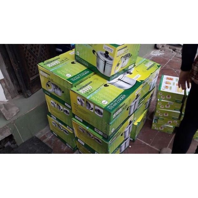 Nồi Hấp,Nồi Luộc Gà Đồ Xôi Hàn Quốc