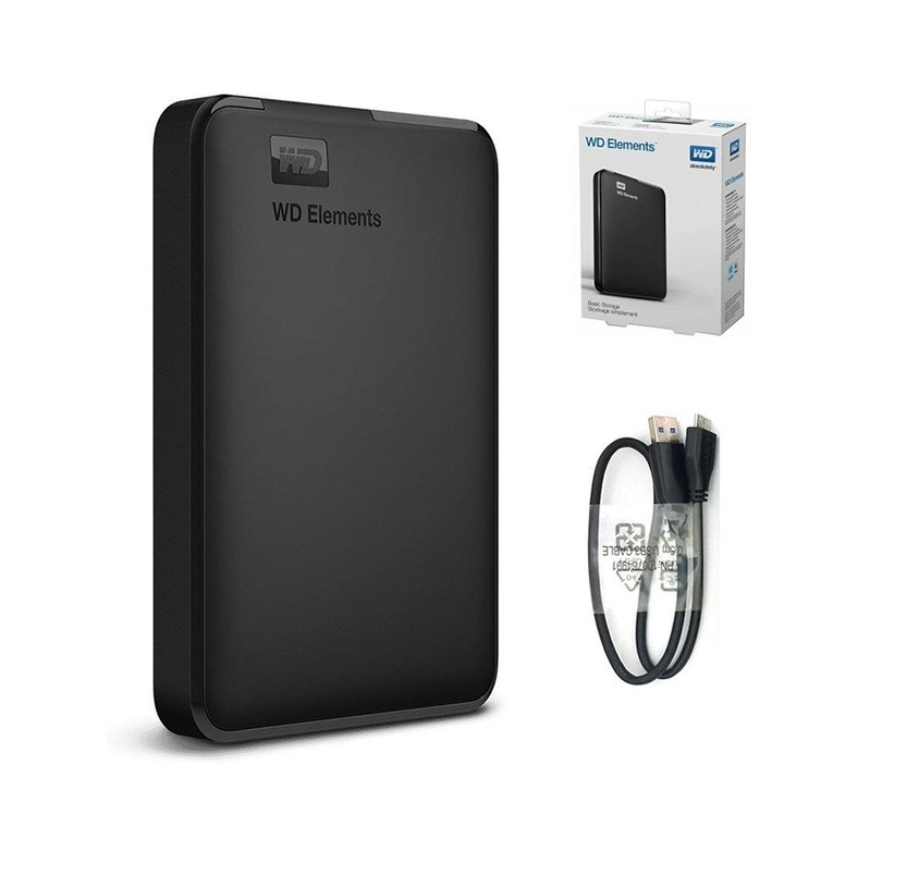 WD Element BOX Ổ Cứng Ngoài Di Động Sata USB 3.0