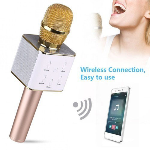 Mic karaoke q7 kèm loa |dũng| |dũng 2|