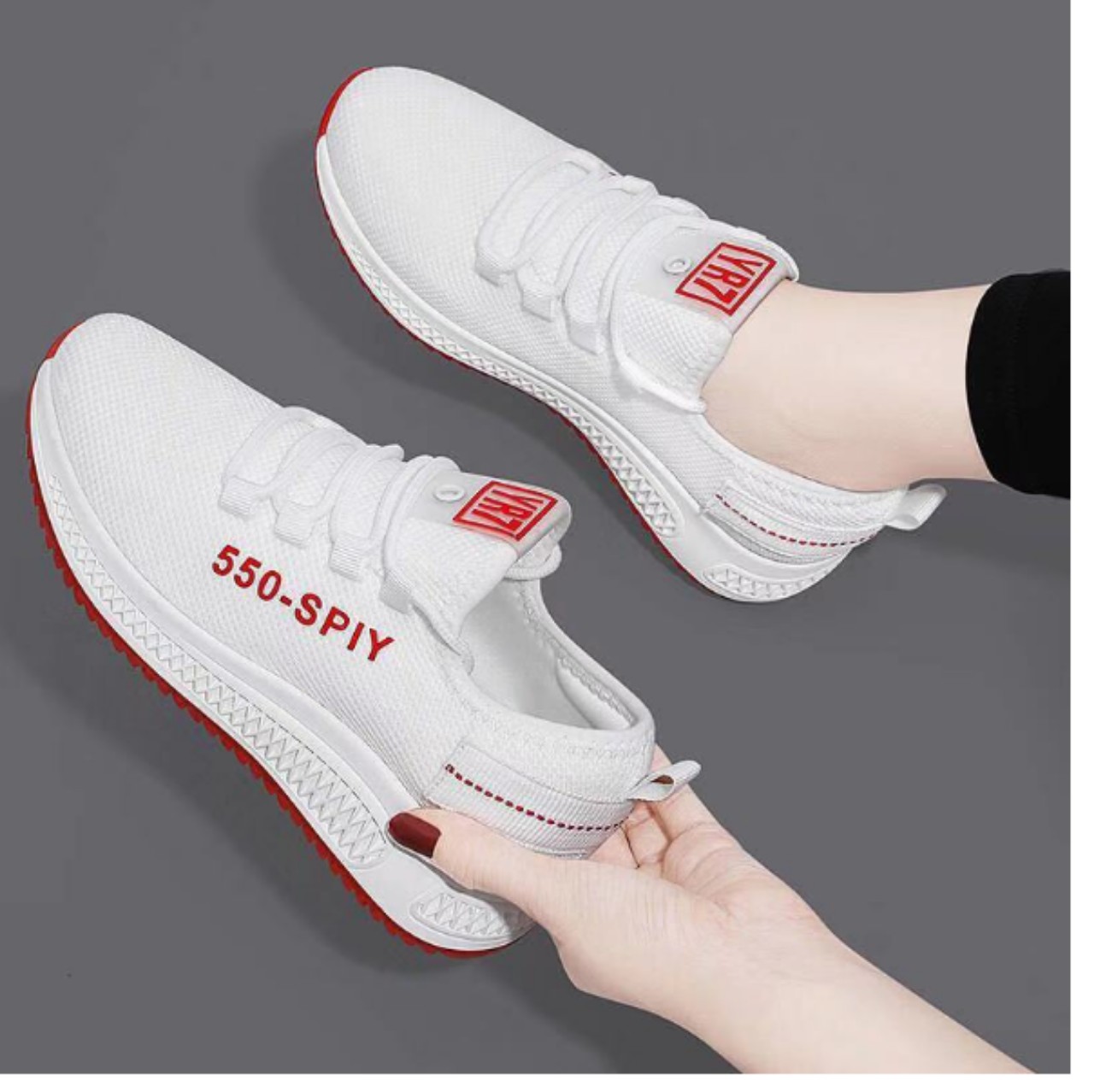 Giày thể thao 550-spiy nữ ôm chân đế nhẹ thoải mái hr264
