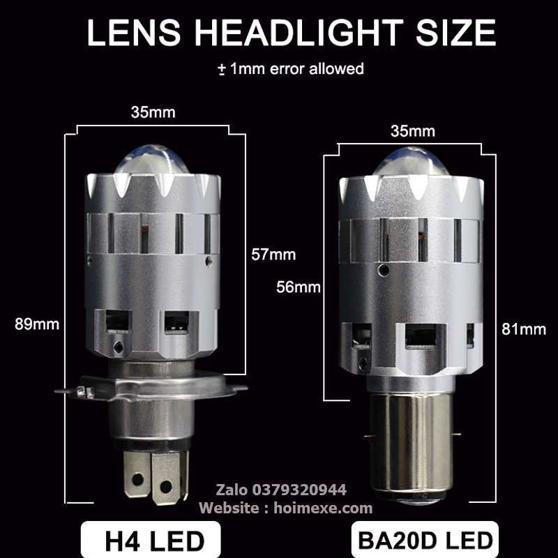 Bóng Led Đèn Pha Suzuki Gz150a
