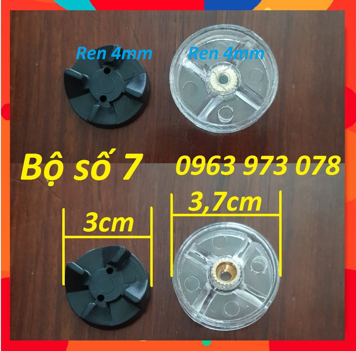 Vấu bánh răng phụ kiện máy xay sinh tố