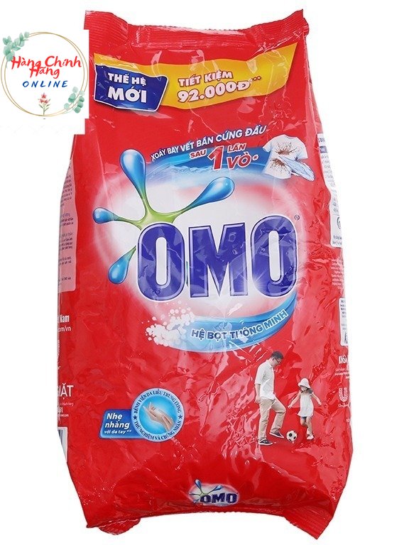 Bột Giặt Omo 5,7Kg Hệ bột thông minh - Công nghệ xanh