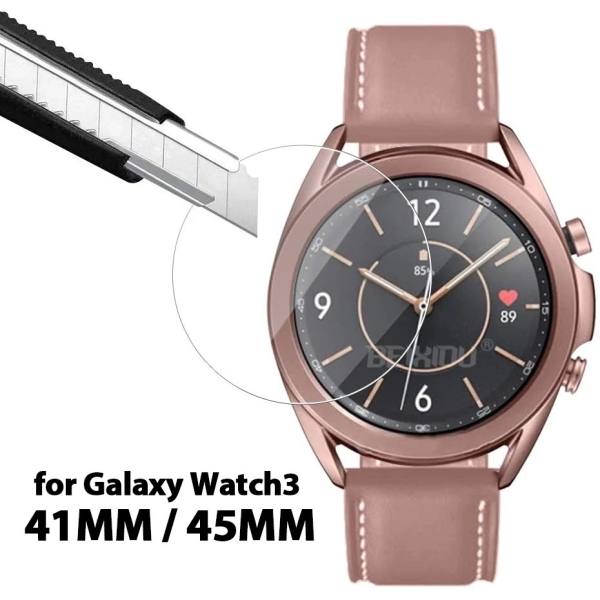 Kính cường lực 2D chống trầy xước bảo vệ cho đồng hồ Samsung Galaxy Watch 3 41MM/ 45MM