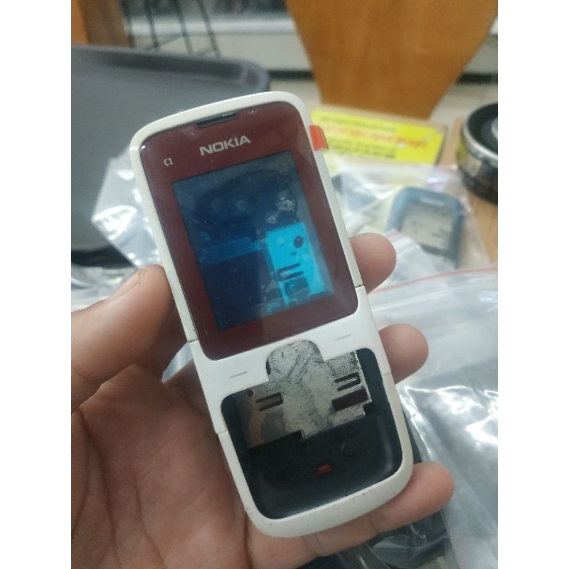 Combo 2 bộ vỏ Nokia C1-01 ( không phím)