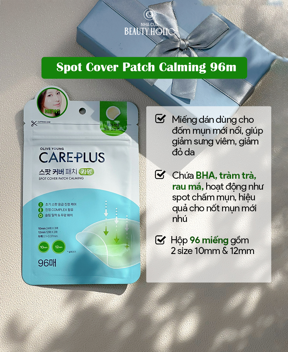 [Nhacuabeautyholic] Miếng dán mụn OLIVEYOUNG CARE PUS WOUND COVER SPOT PATCH