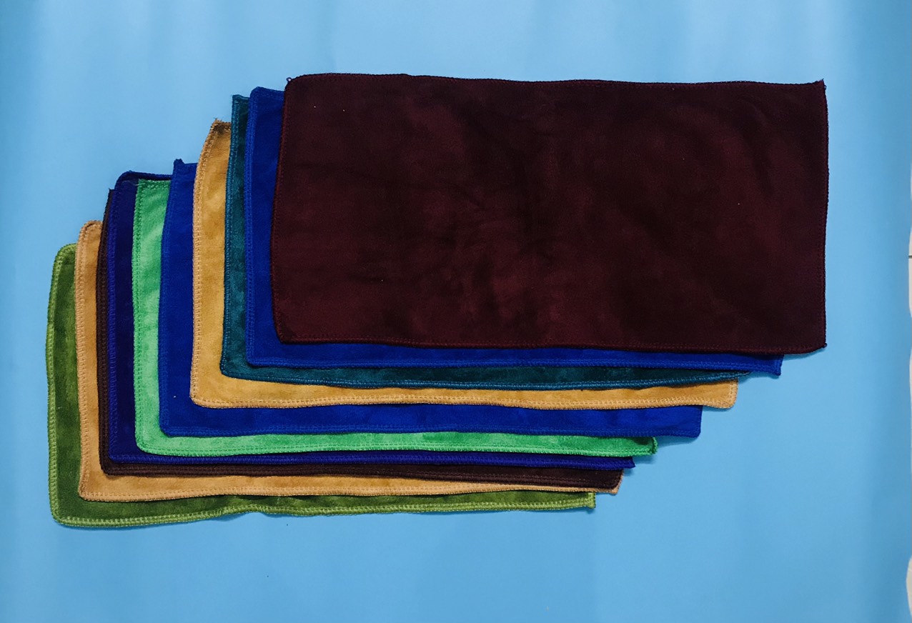 Combo 10 và 5 khăn sử dụng đa năng lau xe lau tay bếp và làm nail cotton siêu thấm . khổ 25x50 và 30x30 có móc ảnh thật