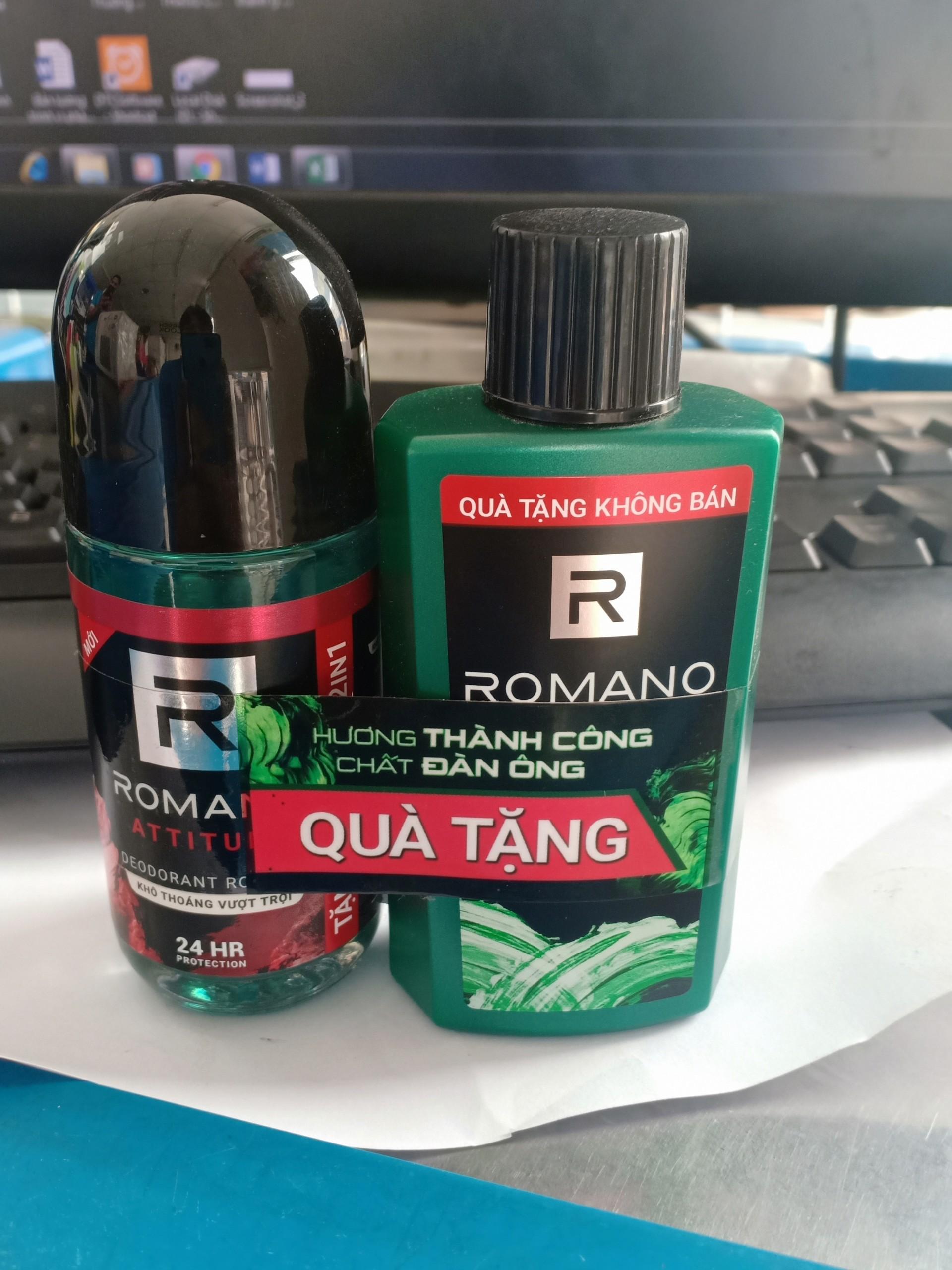 Lăn Khử Mùi Romano Attitude Deodorant Roll-On 50ml (Chai)